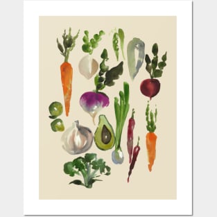 Veggies! Posters and Art